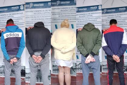 Familia de delincuentes detenidos luego de un robo en Ensenada, provincia de Buenos Aires