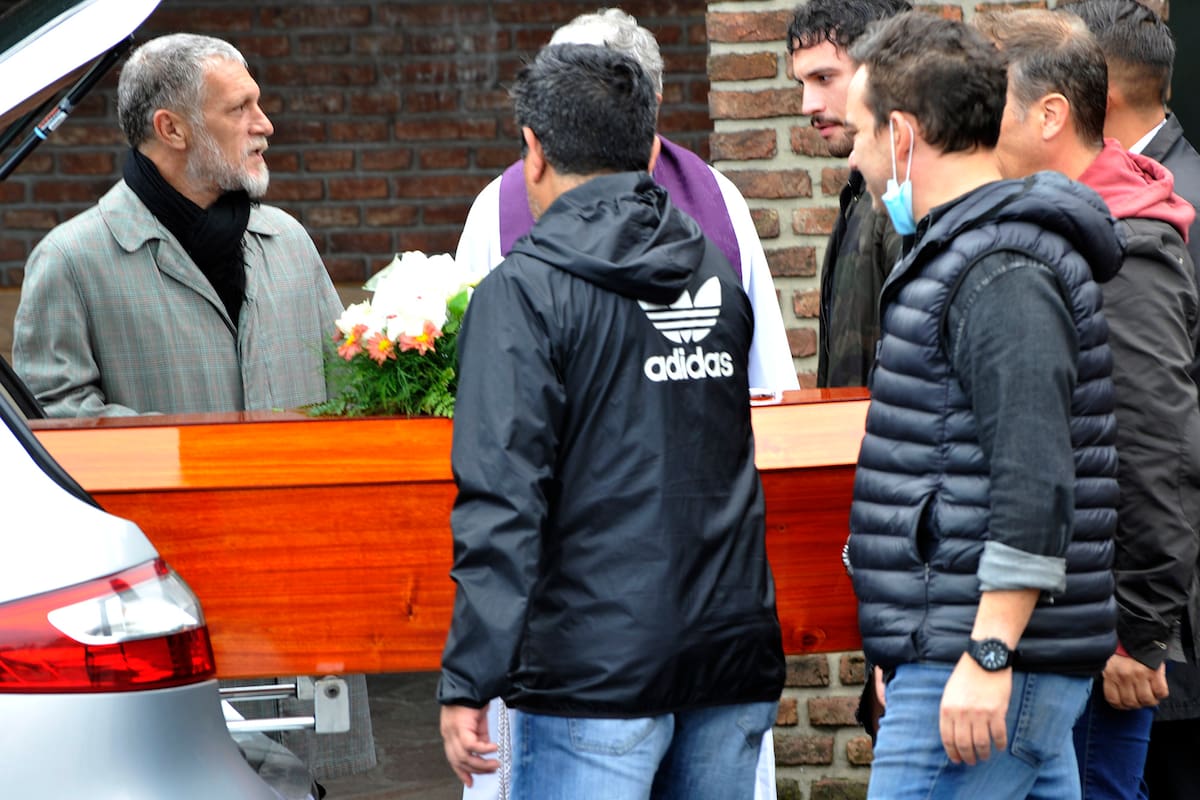 Familiares y amigos despidieron a Hilda Bernard este viernes en el Cementerio de la Chacarita