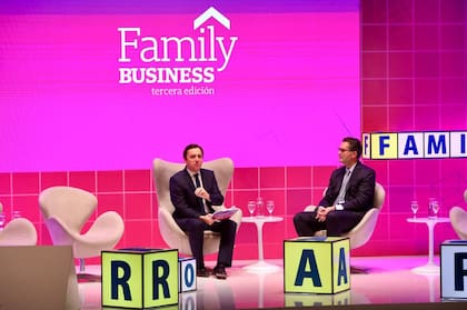 Paci en el evento Family Business, organizado por LA NACION en el Mlaba