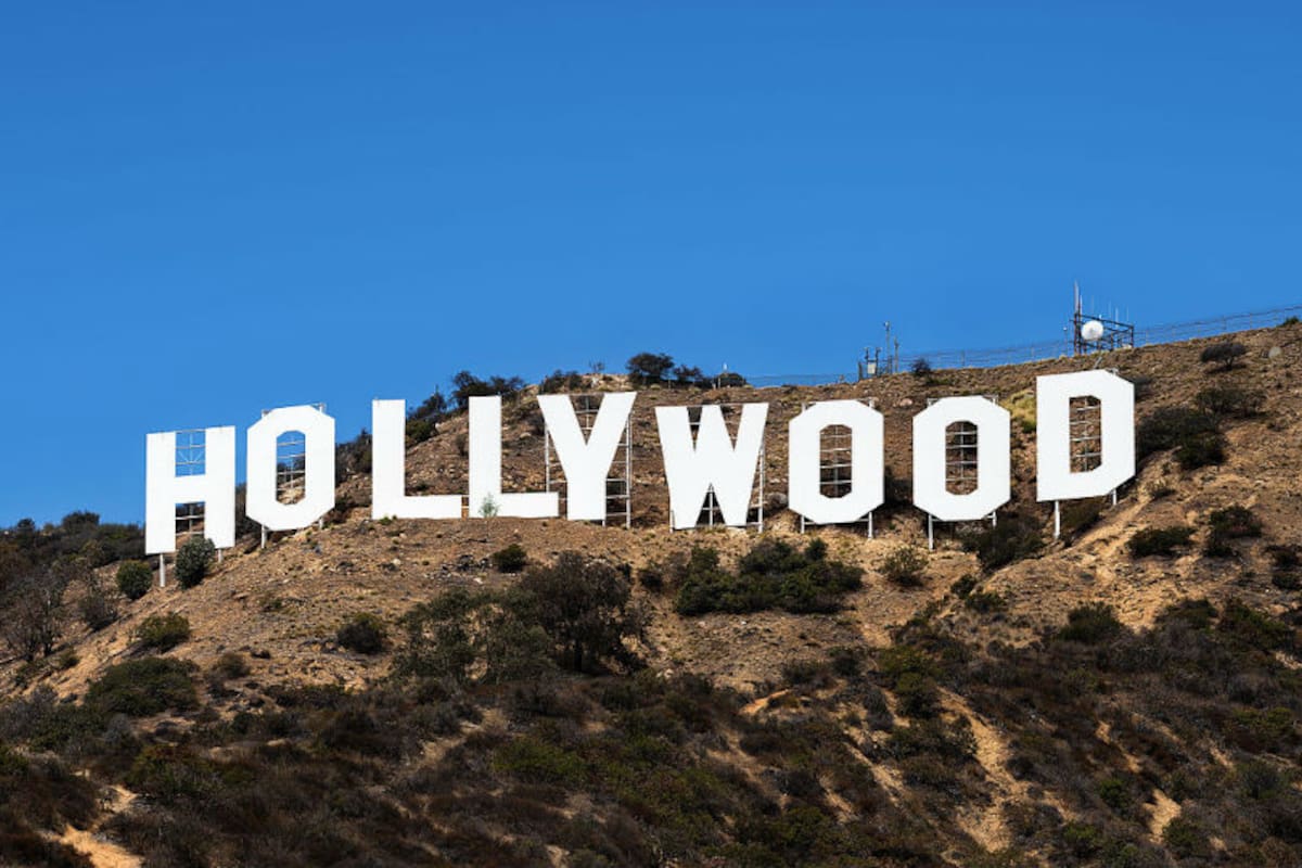 Famoso cartel de Hollywood