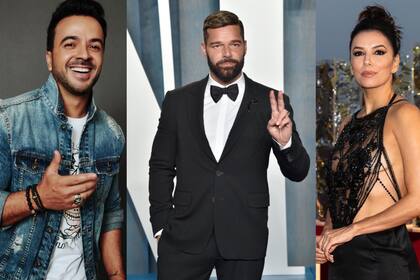 Famosos como Luis Fonsi y Eva Longoria festejaron el mensaje de Ricky