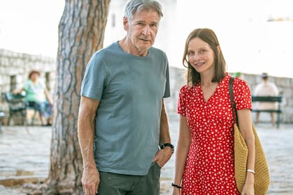 Harrison Ford y Calista Flockhart en Dubrovnik, Croacia