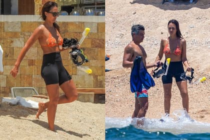 Jessica Alba y su marido Cash Warren disfrutan de unos días en Cabo San Luca, México