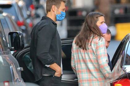 Jennifer Garner y su novio, John C. Miller, en la ciudad de Nueva York