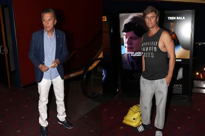 Palito Ortega y Mike Amigorena, dos contrastes de look