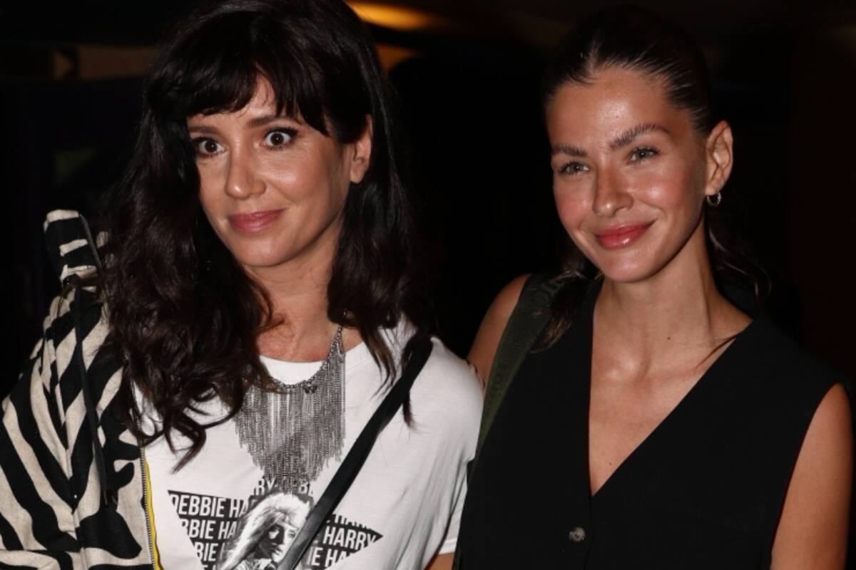 Famosos en la función privada VIP de la película Competencia Oficial