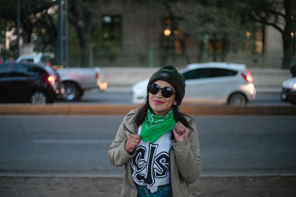 Fanática de Callejeros, lista para el show de esta noche