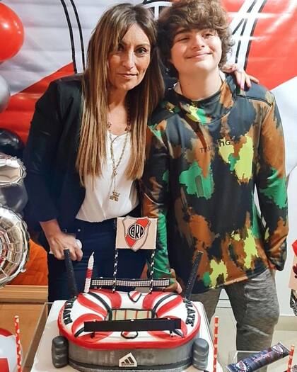 Fanático de River, Juan Cruz cumplió 15 años en 2021