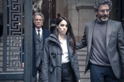 Fanego y Sbaraglia, parte del elenco de Acusada