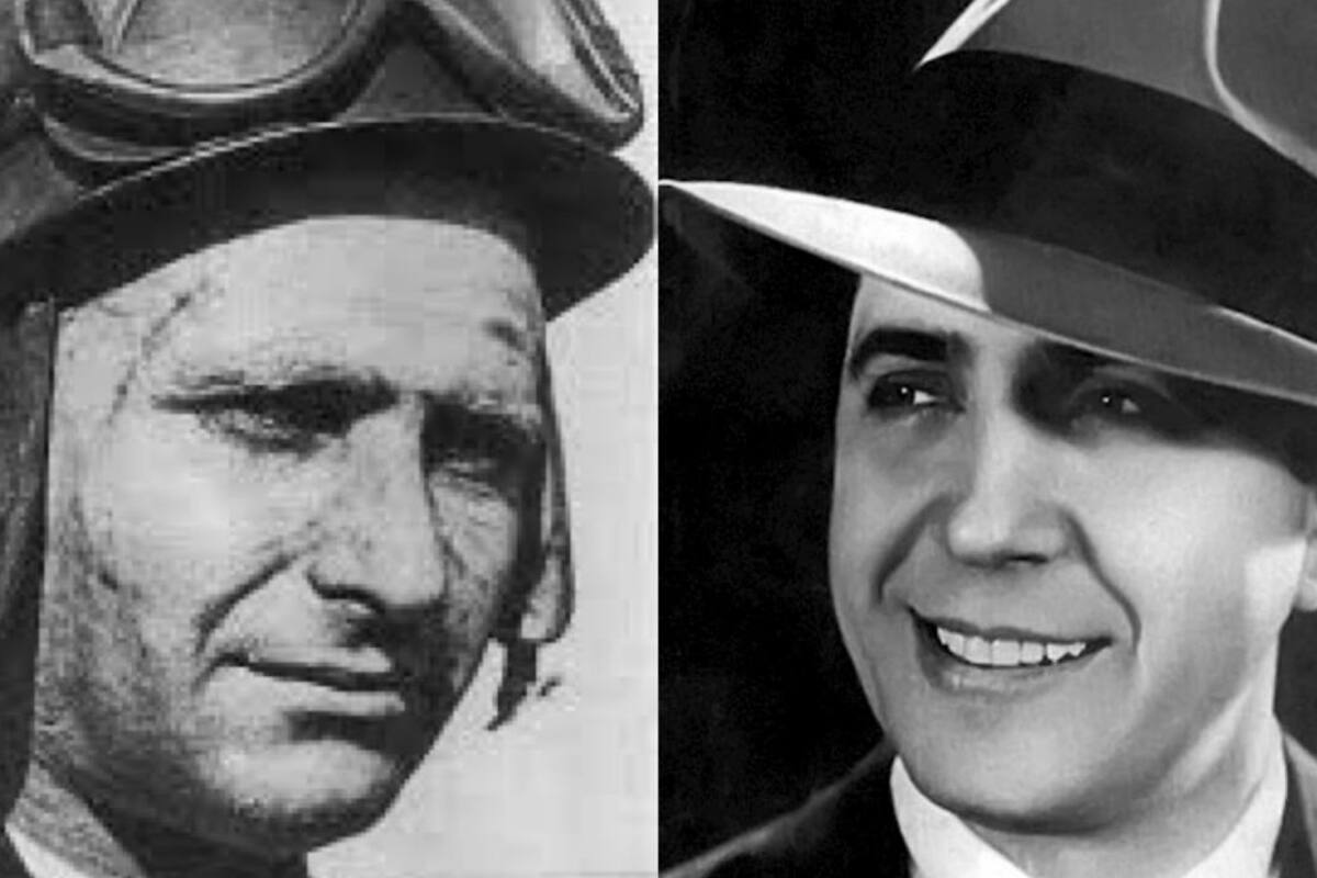 Fangio y Gardel son dos de las grandes personalidades que marcaron nuestro país. Fuente: Archivo.
