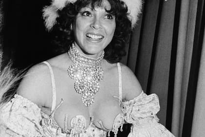 Fanne Foxe en acción en los 70; su figura sacudió la política norteamericana