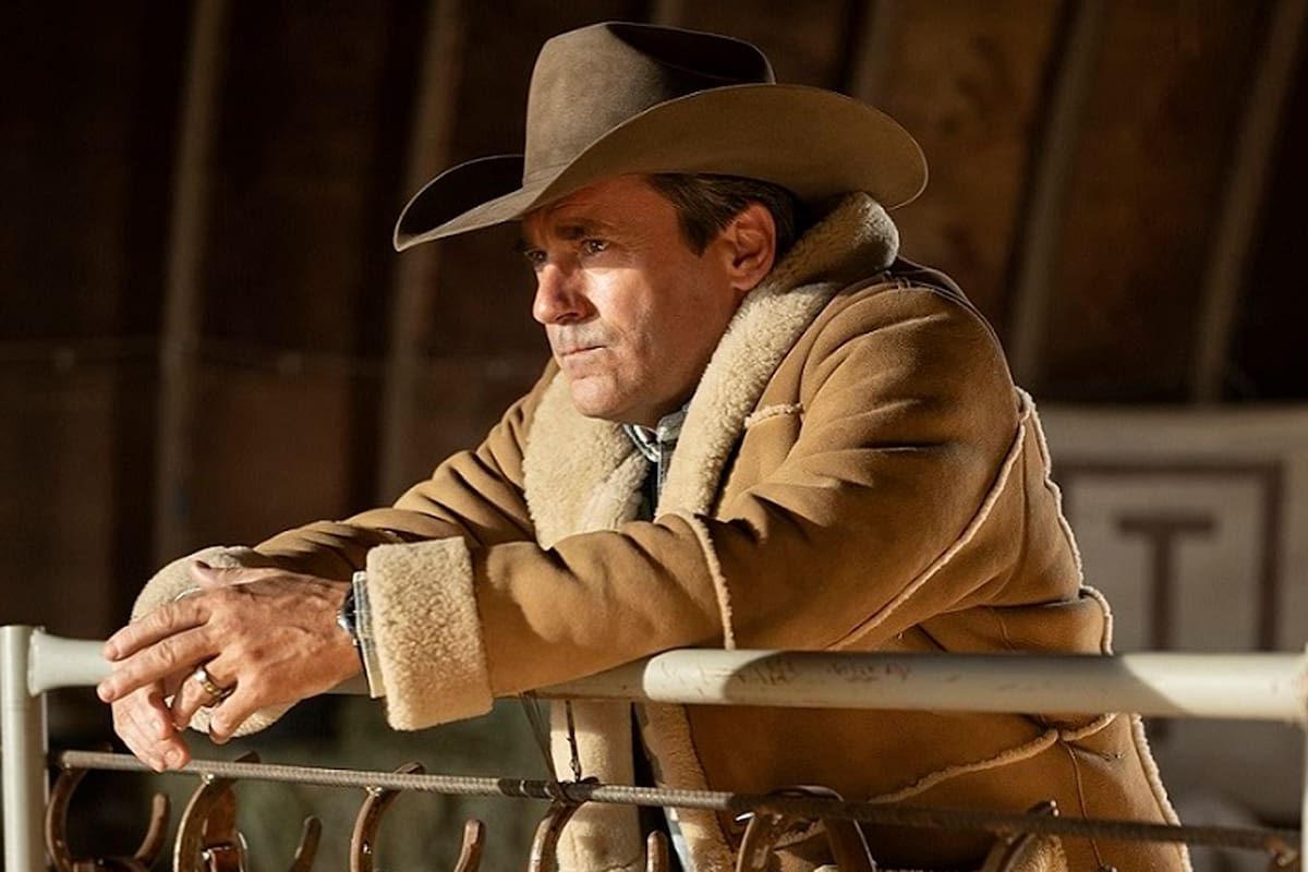 "FARGO" -- Year 5 -- Pictured: Jon Hamm as Roy Tillman. CR: Michelle Faye/FX