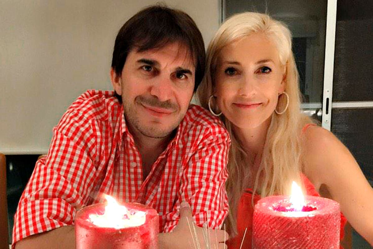 Faroni junto a su esposa, Erica Gillette