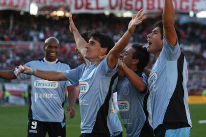Farré, héroe de Belgrano en el Monumental el 26/06/2011