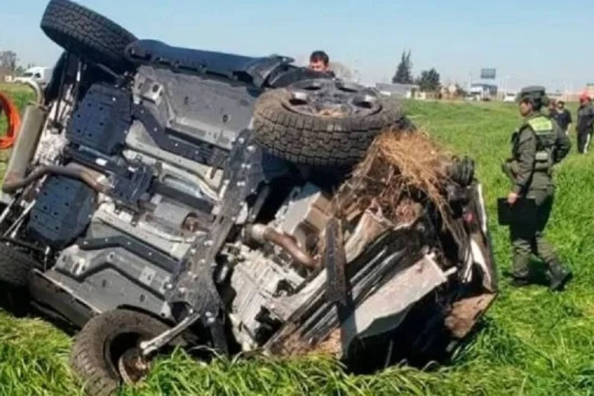 Fatal accidente en Santa Fe.