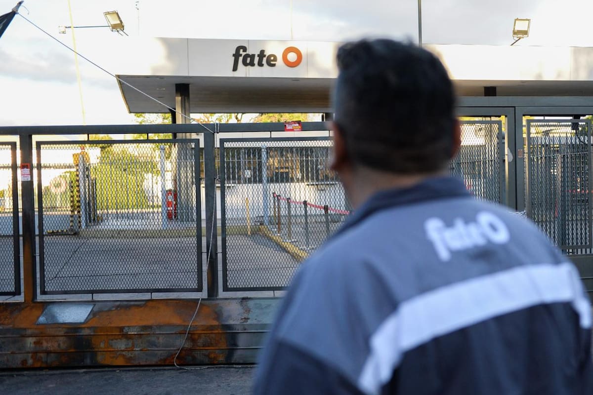 Fate; cierre de Fate; trabajadores de Fate; política; Economía;