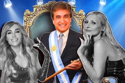 Fátima Flores, Dante Guebel y Yuyito González