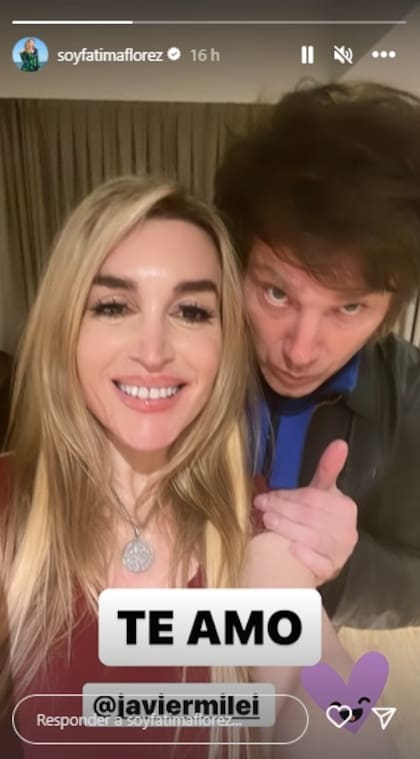 Fátima Florez desmintió los rumores de separación con Javier Milei tras publicar una foto en Instagram