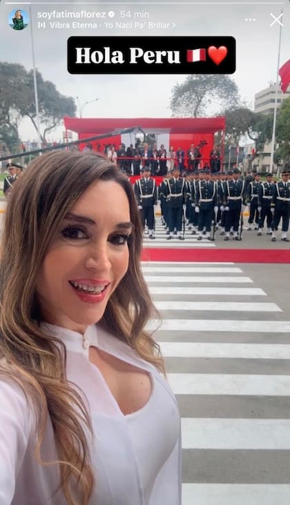 Fátima Florez en Perú