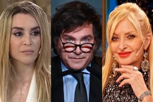 Fátima Florez habló tras el encuentro de Javier Milei y Yuyito González en el Teatro Colón (Foto: Captura de TV / LUIS ROBAYO - AFP / Instagram @yuyitogonzalezok)