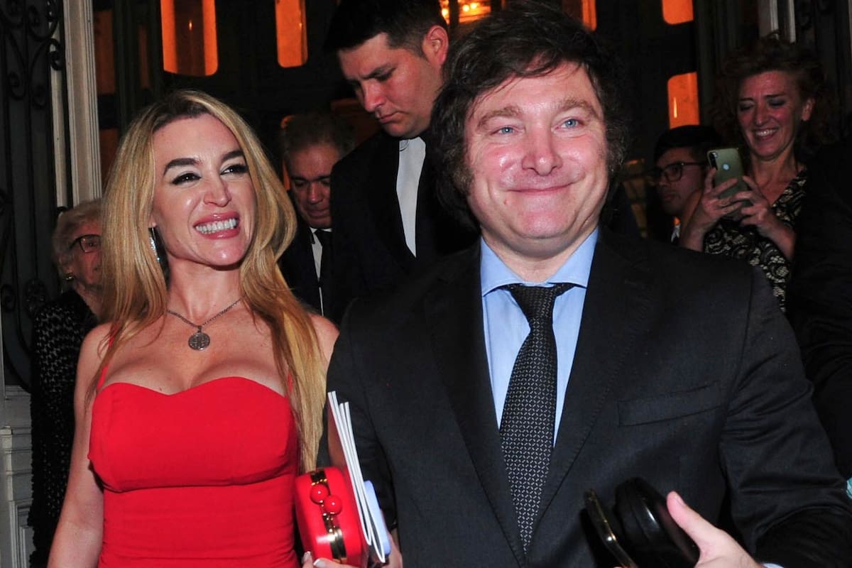 Fátima Florez y Javier Milei