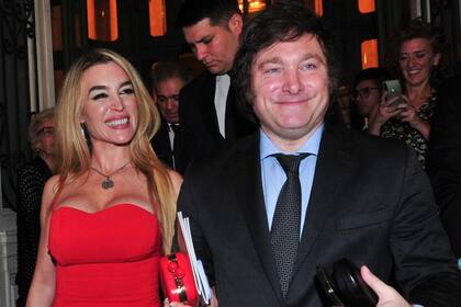 Fátima Florez y Javier Milei