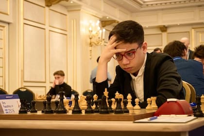 Faustino Oro, en el Aeroflot Open