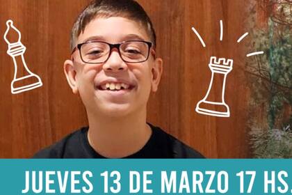 Faustino Oro tendrá interacción con chicos de las escuelas cercanas a Punta del Este el jueves 13 de marzo, la tarde previa al inicio del Festival Internacional de Ajedrez