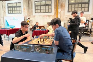 Faustino Oro le ganó al campeón argentino Diego Flores en el torneo “Prodigios y Leyendas” de Madrid