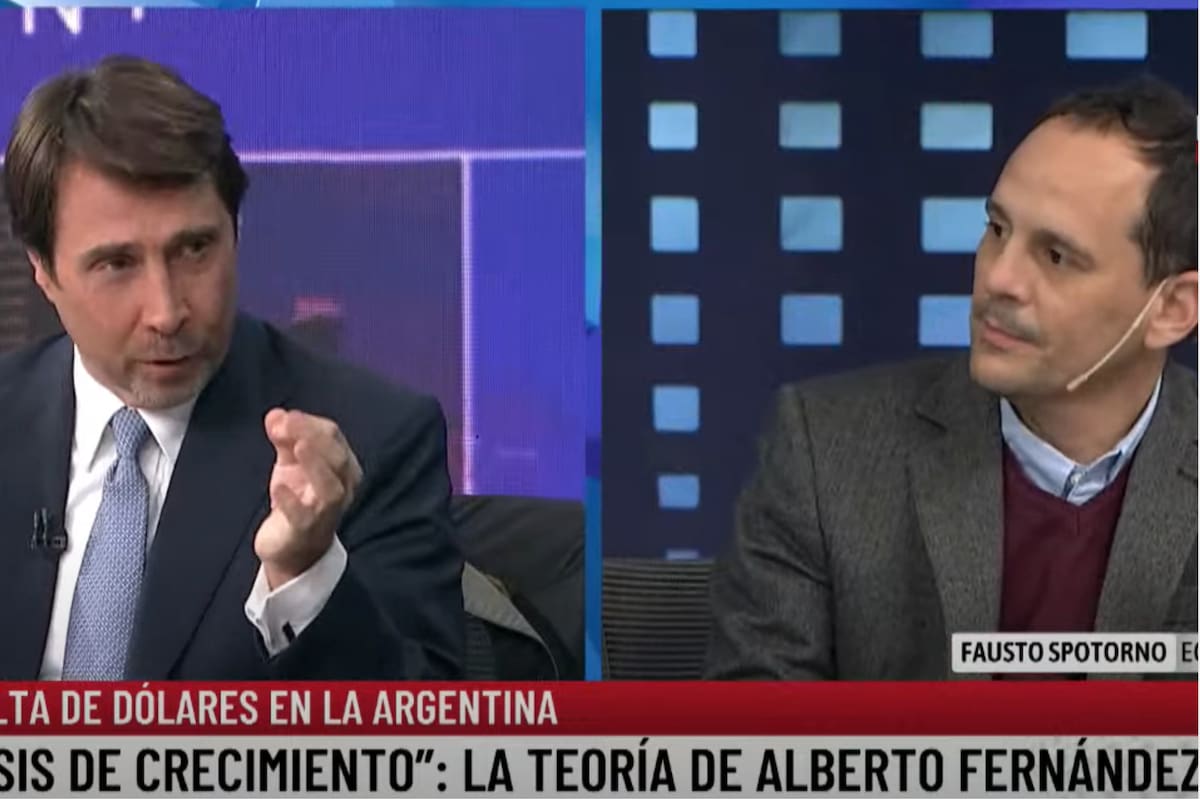 Fausto Spotorno comparó la falta de dólares con la producción de autos de alta gama
Foto: captura de pantalla