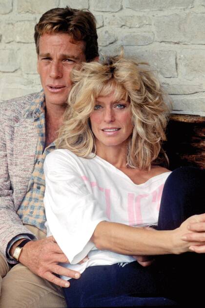 Fawcett y O'Neil volvieron a estar juntos cuando a la actriz le diagnosticaron cáncer