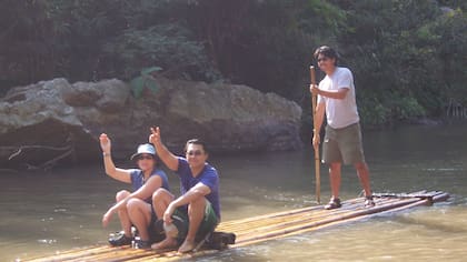 Faye Wachs estaba con su marido en Ko Phi Phi, Tailandia cuando el tsunami golpeó la isla