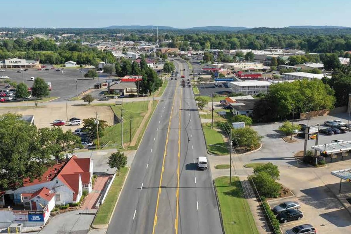 Fayetteville es la ciudad más grande del condado de Washington, Arkansas