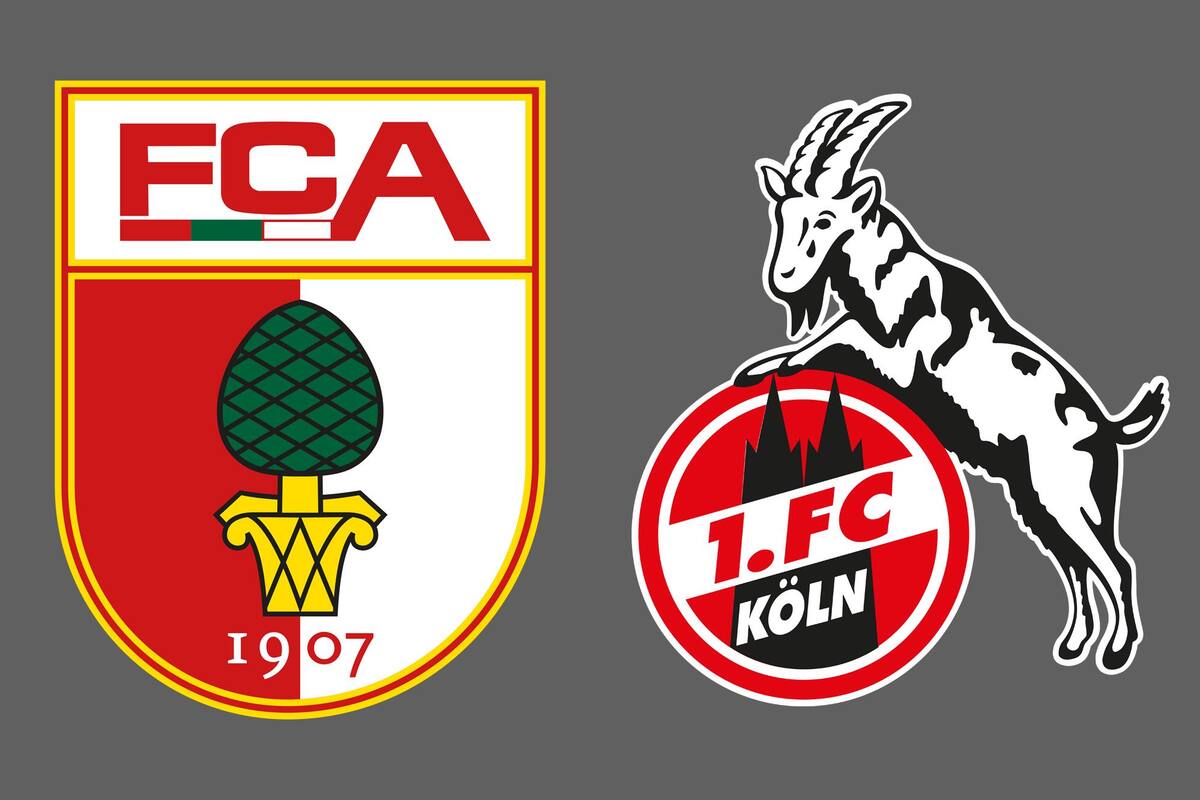 FC Augsburg y 1. FC Köln disputaron uno de los encuentros de la jornada del fútbol aleman