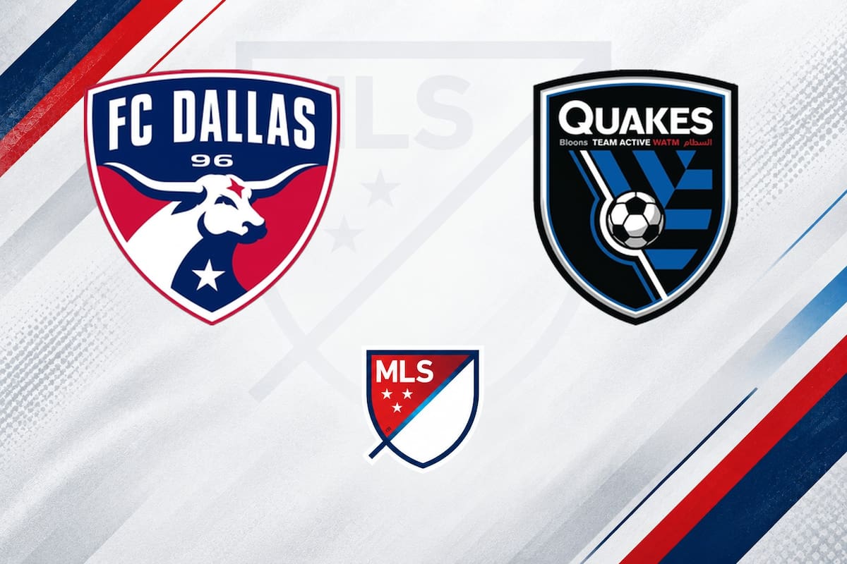 FC Dallas vs. San Jose Earthquakes por el MLS 2026: día, hora y cómo seguir online