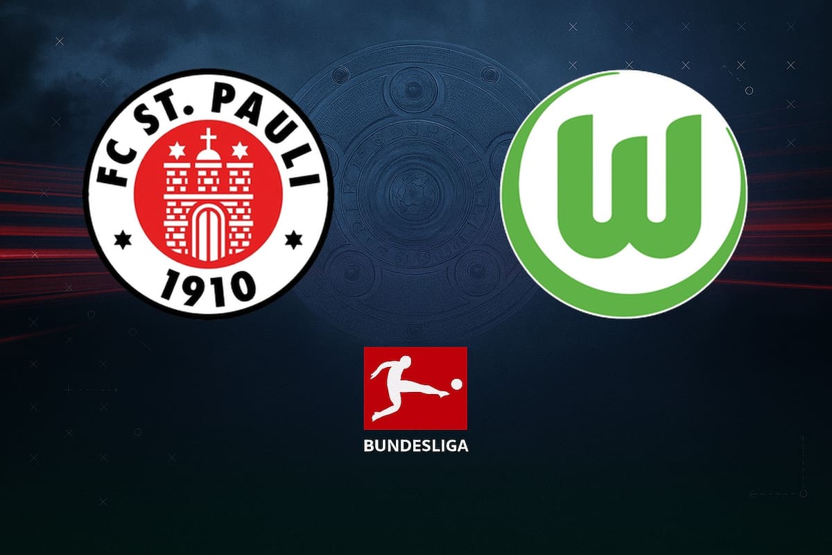 FC St. Pauli y VfL Wolfsburg disputaron uno de los encuentros de la jornada del fútbol aleman
