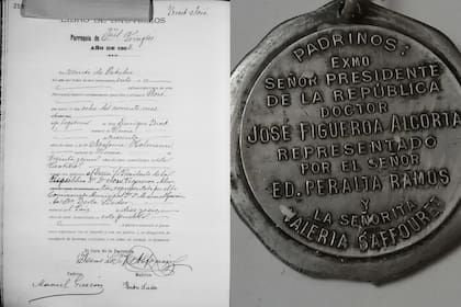 Fe de bautismo de José Brost