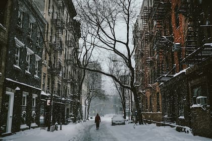 Febrero suele ser el mes donde se registran más nevadas en Nueva York