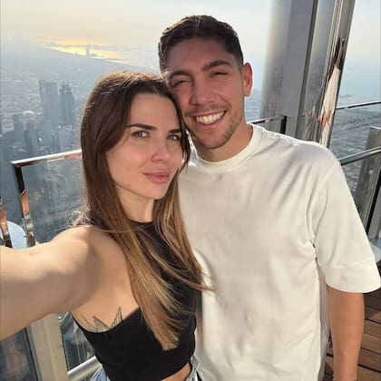 Fede y Mina se conocieron por redes sociales (Foto: @fedevalverde)