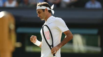 Federer festeja