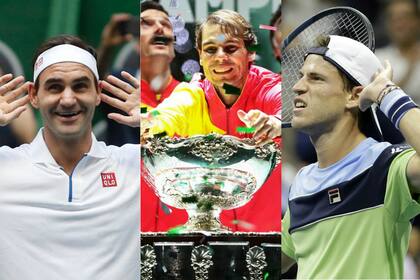 Federer mantuvo su vigencia; Nadal brilló en la Copa Davis y terminó como número 1, y Schwartzman se lució como el mejor argentino del año