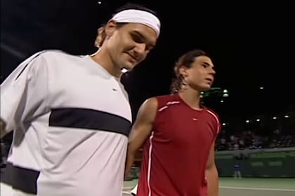 Federer vs. Nadal, capítulo 1: hace 20 años, el 28 de marzo de 2004, en Miami, el suizo y el español se enfrentaron por primera vez; la rivalidad marcó la historia del tenis