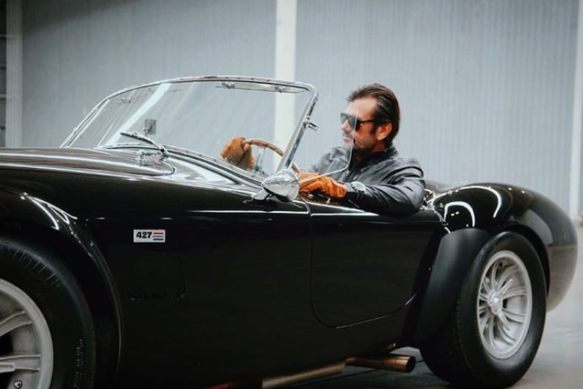 Federico Álvarez Castillo, dueño de Etiqueta Negra y aficionado de los autos antiguos y de lujo