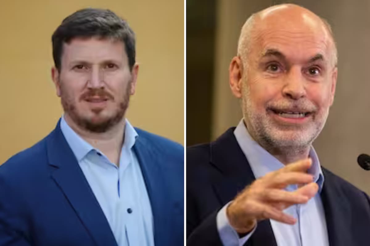 Federico Angelini y Horario Rodríguez Larreta