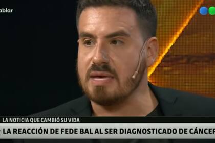 Federico Bal abrió su corazón en un programa de televisión