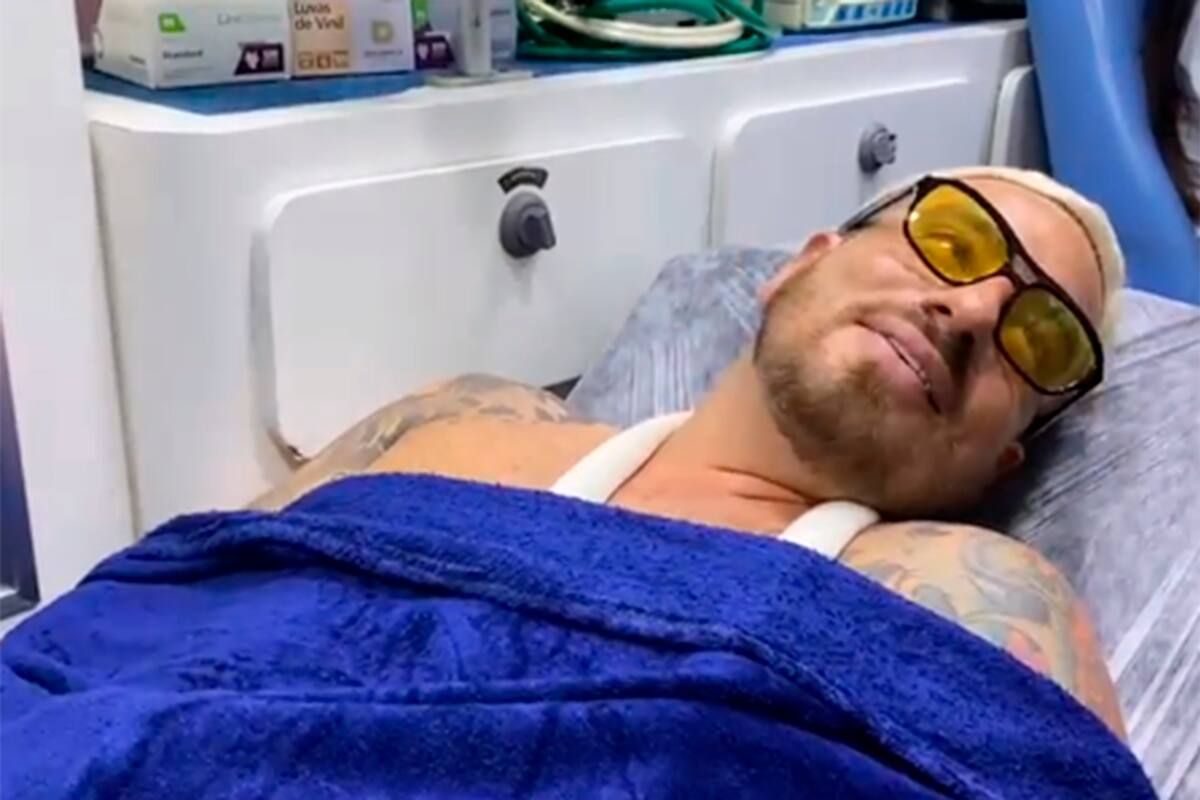 Federico Bal fue intervenido en Brasil tras el accidente que sufrió practicando parapente. Si todo sigue bien, el lunes podría estar regresando al país