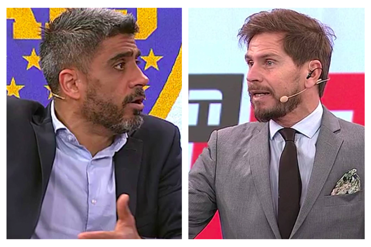 Federico Bulos dijo que en La Plata "hay hinchas de Boca" y Sebastián Vignolo estalló de risa