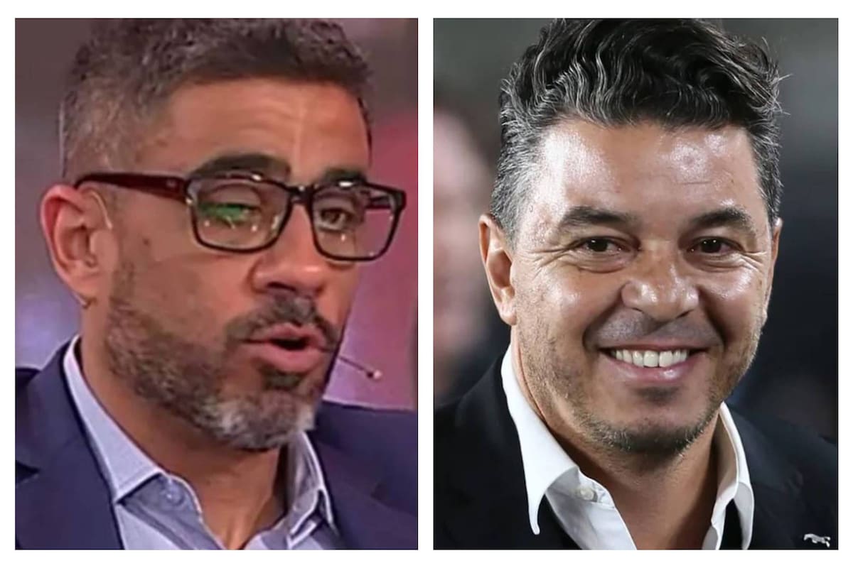 Federico Bulos y Marcelo Gallardo
