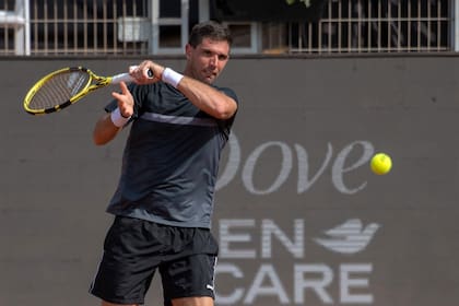 Federico Delbonis da en Chile un paso adelante respecto a sus desempeños en Córdoba y Buenos Aires.