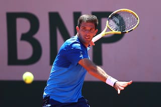 Roland Garros: Delbonis le ganó al verdugo de Thiem y disfruta a los 30 años